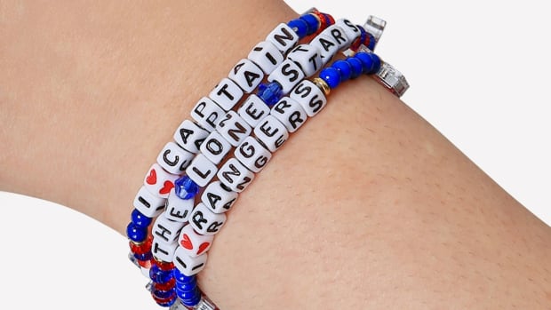 Rangers friendship bracelets